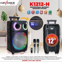 Gambar New Speaker PORTABLE Bluetooth ADVANCE X-BASS 12"inchi+2Mic *MEDAN* dari winnerelectronicstore28 undefined 1 Tokopedia