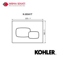 Gambar KOHLER Hydro Tower 300 + Plate Toilet Wallhung K-20010T / K-20341T dari Wisma Sehati undefined 2 Tokopedia