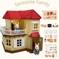 Gambar santomle family playhouse mainan rumah boneka anak lucu perempuan dari Doraemon Toys. undefined 1 Tokopedia