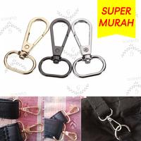 Gambar Aksesoris Tas (IMPORT) - Ring Gaitan / Cantolan / Kaitan 2,5 cm (B) dari Gykaco Aksesoris undefined 1 Tokopedia