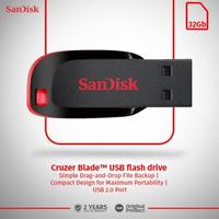 Gambar SanDisk Cruzer Blade 32GB CZ50 Flashdisk dari specialdealshop undefined 4 Tokopedia
