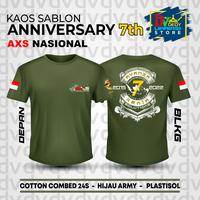 Gambar KAOS SABLON ANNIVERSARY 7TH AXS NASIONAL - UNISEX dari Dedy variasi Store undefined 1 Tokopedia