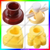 Gambar Cetakan Donat Plastik Doughnut Mold Bentuk Motif Bulat Hati Love Bunga - Bulat dari BaruchShop undefined 1 Tokopedia