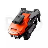 Gambar Drone E100 K6 Dual Kamera 4k HD Fpv WiFi Sensor Anti Tabrak VS E99 K3 - Orange 1Baterai dari MGNStorepedia undefined 1 Tokopedia