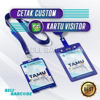 Gambar Cetak Kartu Preprinted Member Custom Kartu Visitor Tamu Pengunjung dari Beli Barcode Surabaya undefined 3 Tokopedia