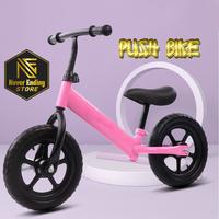 Gambar Sepeda Anak Pushbike Balance Bike Anak Roda 2 Sepeda Keseimbangan Anak - Hitam dari NeverEnding Store undefined 3 Tokopedia