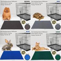 Gambar ALAS KANDANG KUCING ANJING KELINCI 40 x 60 JARING - BLACK dari Martha Karpet Indonesia undefined 1 Tokopedia