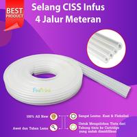 Gambar Selang Infus Tabung Tinta 4 Warna Modif Printer Modifikasi dari FixPrint Indonesia undefined 1 Tokopedia
