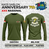 Gambar KAOS SABLON ANNIVERSARY 7TH AXS NASIONAL - UNISEX dari Dedy variasi Store undefined 2 Tokopedia