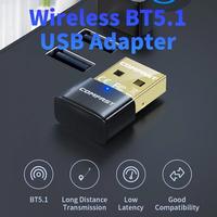 Gambar COMFAST Bluetooth 5.1 USB Adapter Dongle BT 5 V5.1 Audio Mini CF-B04 dari Plushy Store undefined 1 Tokopedia