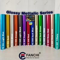 Gambar Sticker Fanchi Glossy Candy Metallic metalik Gloss SERIES Premium wrap Lebar 50cm permeter - FC555 permeter dari Detail Sticker undefined 1 Tokopedia