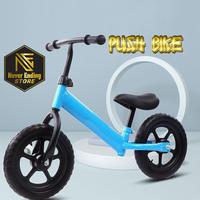 Gambar Sepeda Anak Pushbike Balance Bike Anak Roda 2 Sepeda Keseimbangan Anak - Hitam dari NeverEnding Store undefined 1 Tokopedia