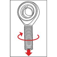 Gambar TRUSCO Rod End Nothing Lubrication type COS20 dari pocket tools new undefined 4 Tokopedia