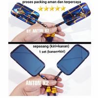 Gambar KACA SPION MODEL KOTAK VARIASI MOTOR VERZA/GL/KHARISMA/GRAND/LEGENDA - Kotak Blue xxx, All size Honda dari ANTON K2 AKSESORIS MOTOR undefined 5 Tokopedia