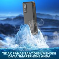 Gambar Delcell Velo Powerbank 20500mAh 10500mAh Built in Cable Fast Charger - 20500mAh, Hitam dari Delcell store undefined 3 Tokopedia