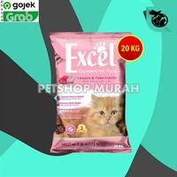 Gambar Makanan Kucing Excel 20 kg / Dry Food Karungan 20kg sak Gosend - SALMON dari CV PERMATA SAHABAT MAJU undefined 1 Tokopedia