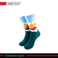 Gambar CoolDeSocks Original | Kaos Kaki Fashion - Wavy Blue Green dari CoolDeSocks undefined 2 Tokopedia