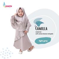 Gambar PROMO GAMIS ANAK 2 3 4 5 6 TAHUN / BAJU MUSLIM ANAK CEWEK TERBARU NUBI - SIZE S, NAVY dari Ganish Gallery undefined 2 Tokopedia
