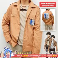 Gambar Jaket Anime Attack On Titan AOT Shingeki no Kyojin SNK Scouting Legion - M dari HYUKAJOY undefined 2 Tokopedia