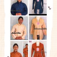 Gambar baju Surjan lurik couple alusan cewe cowo adat jawa - cewe, M dari Rerezeze online shop undefined 1 Tokopedia