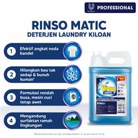 Gambar Rinso Matic Professional Deterjen Cair 4.5L (X4) Multipack dari Unilever Professional undefined 3 Tokopedia