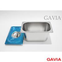 Gambar Panci Deep Fryer Kotak Stainless / Wajan Makanan GAVIA LS-7/8/9/10 - LS-9 53X33X10CM dari Sutomo Houseware undefined 1 Tokopedia