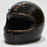 Gambar BELLISSIMO HELMET RETRO RUBY - Black Gloss no Visor dari Bellissimo Apparel undefined 2 Tokopedia