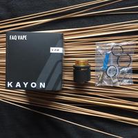 Gambar KAYON V2 RDA 24mm Authentic - Kayon V 2 By Hero57 .FAQ - Matte Black dari FAQ VAPE undefined 2 Tokopedia