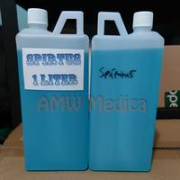 Gambar Spirtus 1000ml Spiritus Teknis Spritus Bahan Bakar Bunsen 1 Liter dari AMW MEDICA undefined 1 Tokopedia