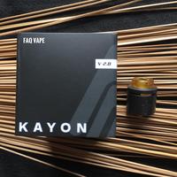 Gambar KAYON V2 RDA 24mm Authentic - Kayon V 2 By Hero57 .FAQ - Matte Black dari FAQ VAPE undefined 1 Tokopedia