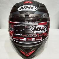 Gambar HELM NHK RX9 TOXIC BLACK SILVER DOFF HELM FULL FACE dari Ryan motor helmet undefined 2 Tokopedia