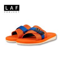 Gambar Sandal Pria Wanita Selop Karet Sendal Slide Slip On  Kasual Original Lilo Orange LAF Project dari LAF Project undefined 4 Tokopedia