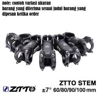 Gambar ZTTO Stem Sepeda MTB Roadbike OS Oversize 7 Derajat Hitam 32 - 100mm - 7 Derajat 60MM dari vesantra undefined 2 Tokopedia