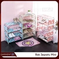 Gambar RAK SEPATU MOTIF 4 SUSUN - KUCING OREO, PAKE BUBBLE dari aderolshop undefined 4 Tokopedia