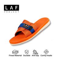 Gambar Sandal Pria Wanita Selop Karet Sendal Slide Slip On  Kasual Original Lilo Orange LAF Project dari LAF Project undefined 1 Tokopedia
