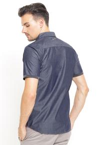Gambar Johnwin - Kemeja Casual - SS - Slim Fit - Navy - ASH.670.S880.639.C - M dari Johnwin undefined 3 Tokopedia