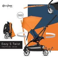 Gambar Cybex Stroller Eezy S Twist Tropical Blue Navy / Kereta Dorong Bayi - Tropical Blue dari ModernMoms undefined 1 Tokopedia