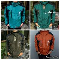 Gambar Jaket TNF The North Face Parasit Unisex Outdoor Gunung Waterproof - Hitam Maron dari Barok_Store undefined 3 Tokopedia