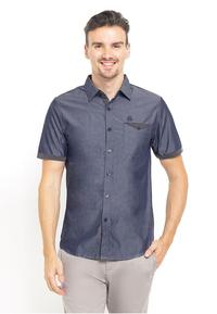 Gambar Johnwin - Kemeja Casual - SS - Slim Fit - Navy - ASH.670.S880.639.C - M dari Johnwin undefined 1 Tokopedia