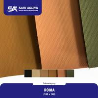 Gambar ROMA (METER) BAHAN KULIT SINTETIS BINTIK IMITASI OSCAR UNTUK TAS - Black dari Toko Sari Agung Tasikmalaya undefined 1 Tokopedia