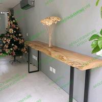 Gambar Top table daun meja jati 190×40×3×75 dari CV.KARYA FURNITURE undefined 2 Tokopedia