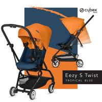 Gambar Cybex Stroller Eezy S Twist Tropical Blue Navy / Kereta Dorong Bayi - Tropical Blue dari ModernMoms undefined 3 Tokopedia