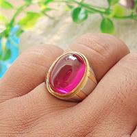 Gambar Cincin Batu Merah Siam Bangkok Original 9 Skala Hardness dari MAHSITA GROSIR GEMSTONE undefined 4 Tokopedia