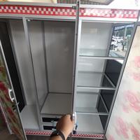 Gambar Lemari aluminium Baju + laci 3 pintu dari Ng_shop~ undefined 2 Tokopedia