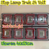 Gambar Stop Lamp Lampu Belakang Truk 24 Volt Model 4 KOTAK MERAH dari Starlakuuuu undefined 1 Tokopedia