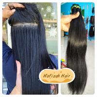 Gambar Rambut Sambung Asli 30 cm Natural Smoothing Hair Extension 100 Helai dari Bulu Mata Hafizah undefined 2 Tokopedia