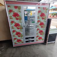 Gambar Lemari aluminium Baju + laci 3 pintu dari Ng_shop~ undefined 3 Tokopedia