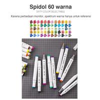 Gambar Deli spidol 24warna dengan ujung Tip ganda Desain profesional 70801-24 dari Deli Stationery Indonesia undefined 4 Tokopedia
