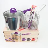 Gambar Supra Stainless Steel Deep Fryer 20 cm Penggorengan - Ungu dari Bursa Dapur Mall undefined 4 Tokopedia