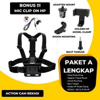 Gambar CHEST STRAP Mount Smartphone Go Pro Hero Xiaomi BPro Action Cam Camera - STRAP NO MIC dari Baper Shopping undefined 2 Tokopedia